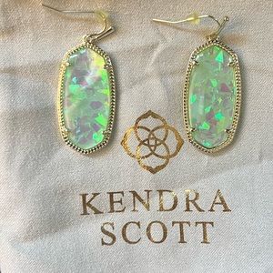 Kendra Scott Elle Earrings Mint Illusion